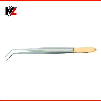 Zenith Cushing Forceps Size17cm Cross Serrated Angled
