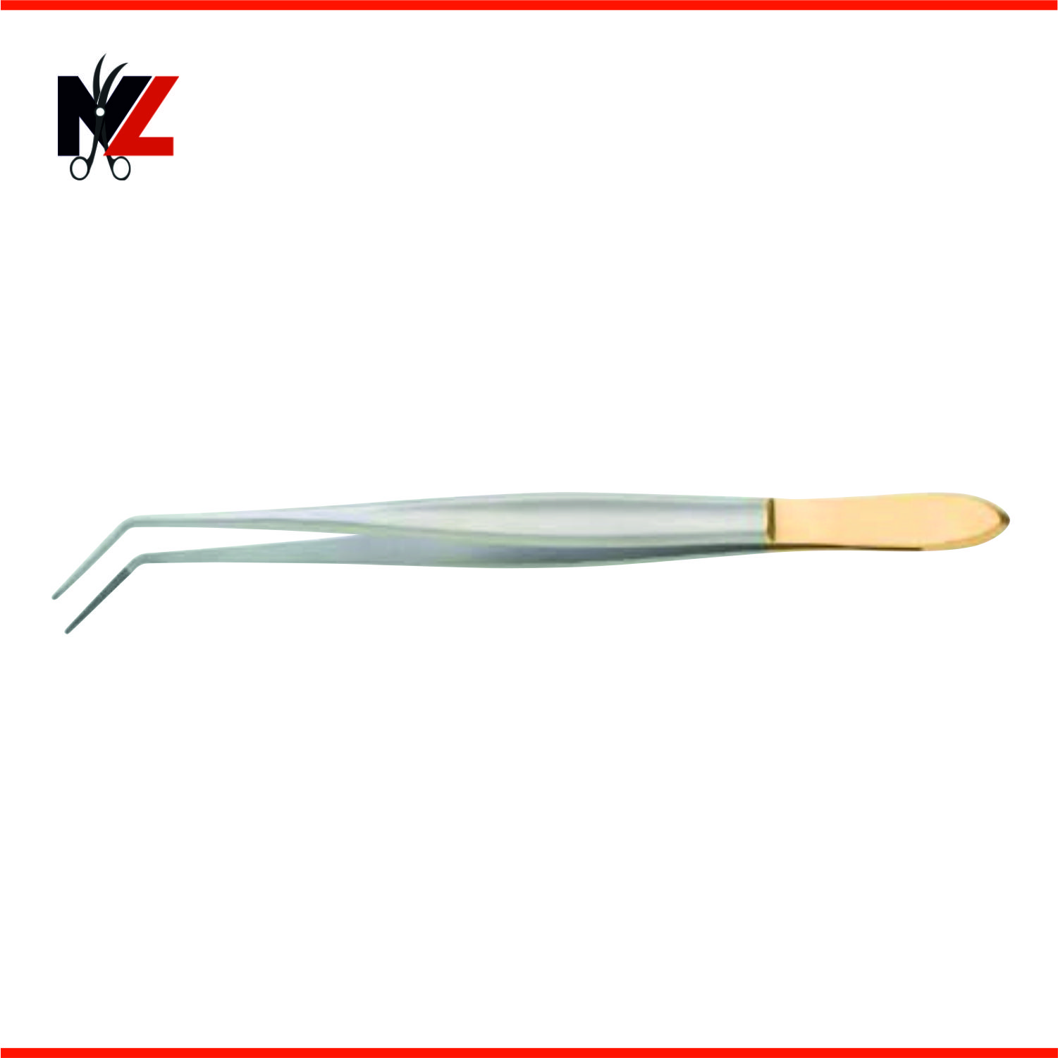 Zenith Cushing Forceps angled Zenith Cushing Forceps Size17cm Cross Serrated Angled